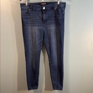 Liverpool Jeans Company Women's Skinny Jeans - Dark Blue